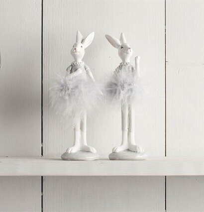 Kanin Fluff Small från Multi Agentur på en trähylla