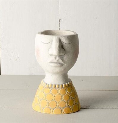 Kruka Ansikte Gul från Multi Agentur med unik design