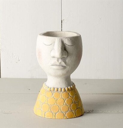 Kruka Ansikte Gul från Multi Agentur med unik design