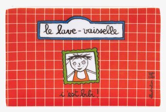 Hållare för disksvamp från Derriére la porte, retrodesign