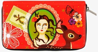 Plånbok Ma bonne étoile från Derriére la porte i rött