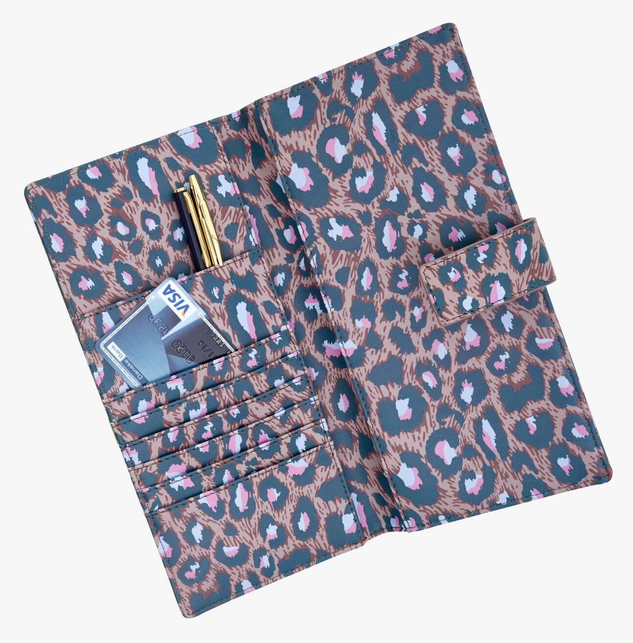 Resefodral Leopard från Rice med smart och stilren design