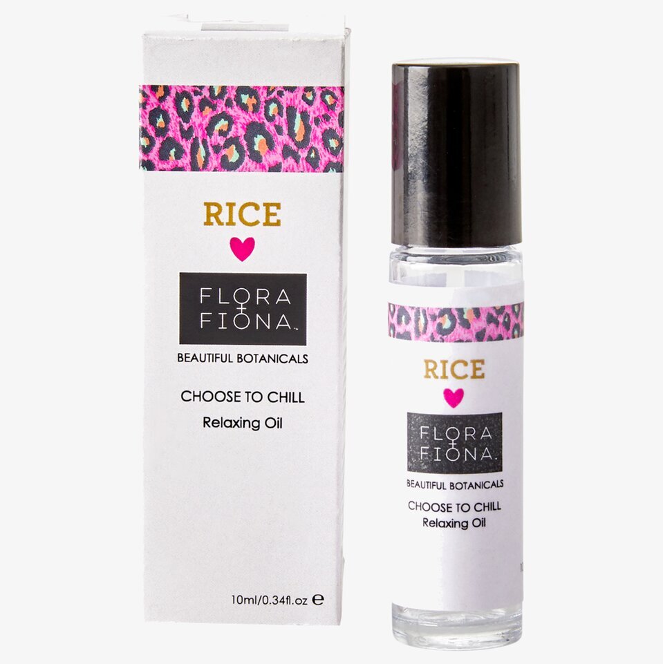 Reseolja Relaxing 10 ml från Rice i genomskinlig flaska