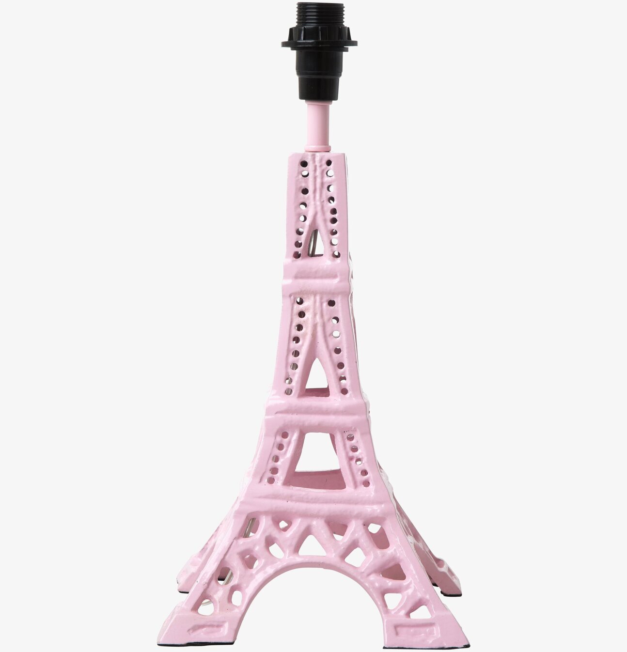 Lampfot Eiffel Tower Soft Pink från Rice i mjuk rosa färg