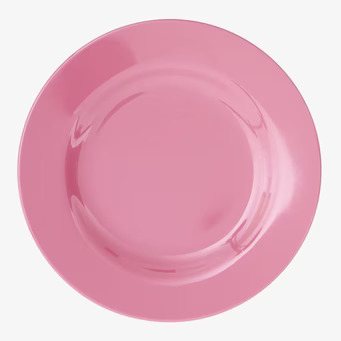 Tallrikar 6-Pack - LBC Colors från Rice i ljust rosa färg