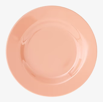 Tallrikar 6-Pack - LBC Colors från Rice i persikofärg