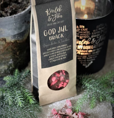 Chokladbräck - God Jul från Majas Cottage med julstämning
