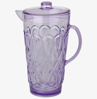 Tillbringare Swirly Lavender från Rice i lavendelfärgad plast