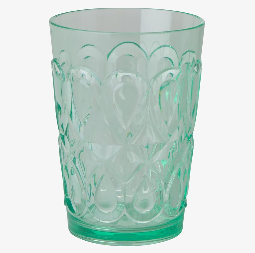 Tumbler Swirly Pastel Green från Rice med virvlande mönster