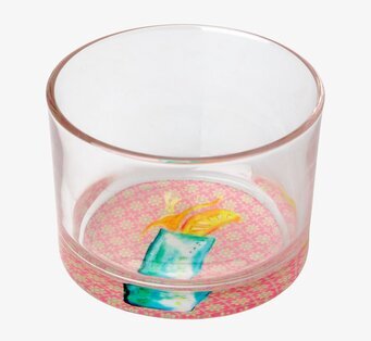 Små Tumblerglas Cocktail Print från Rice med färgglada tryck