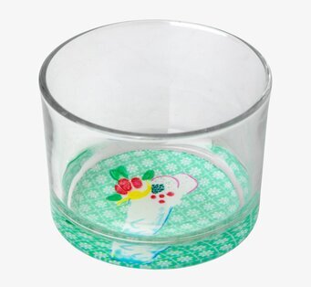 Små Tumblerglas Cocktail Print från Rice med färgglad botten