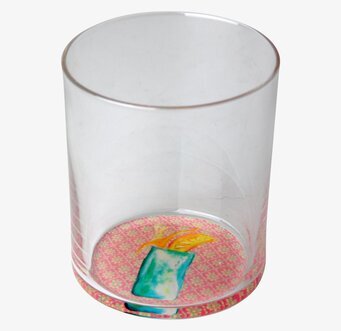 Tumblerglas Cocktail Print från Rice med färgglad botten