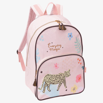 Ryggsäck Wild Leopard Print från Rice med lekfull design