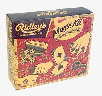 Fem magiska trick från Ridley's House of Novelties förpackning