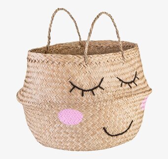 Förvaringskorg Sweet Dreams från Sass & Belle med ansikte