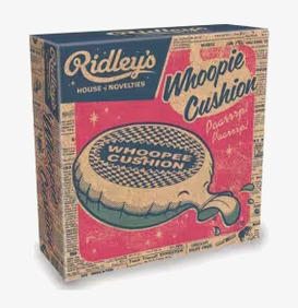 Pruttkudde från Ridley's House of Novelties i retrostil