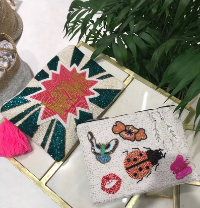 Väska - Wow från By Mrs P med djärv design och glitter