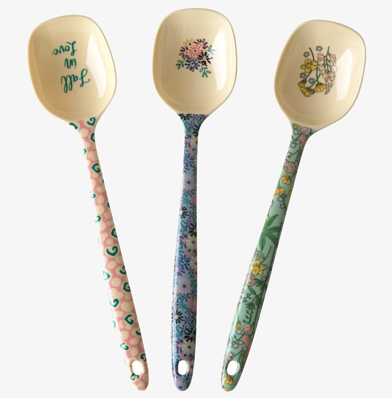 Matlagningssked - Boogie Prints från Rice i färgglada mönster