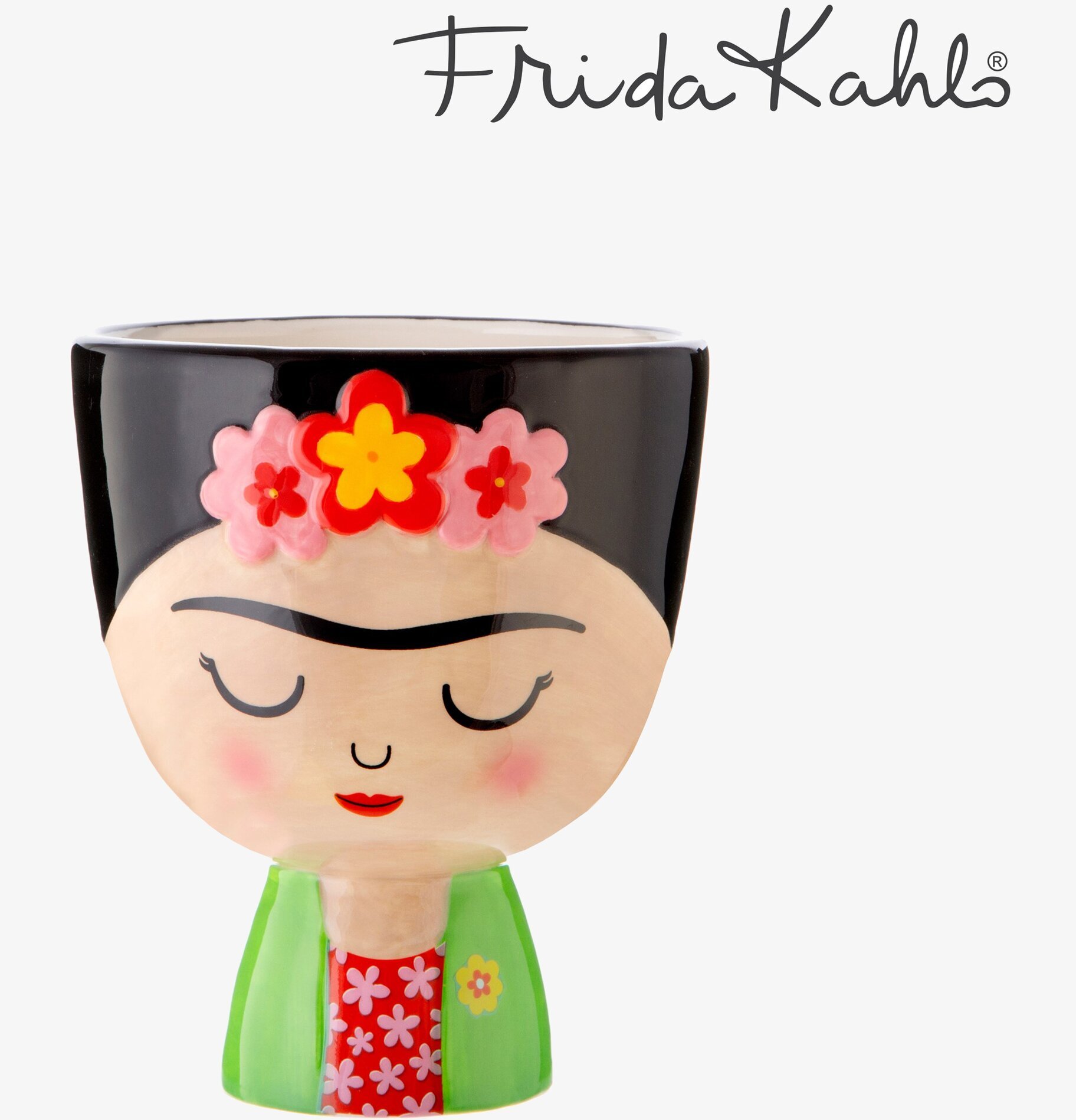 Kruka Frida Kahlo från Sass & Belle, färgglad och unik