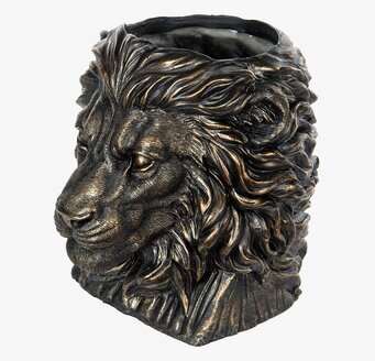 Kruka Lejon Guld/Brun från A Lot Decoration i detalj