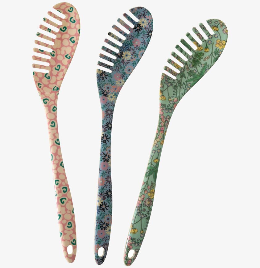 Pastaslev - Boogie Prints från Rice i tre färgglada mönster