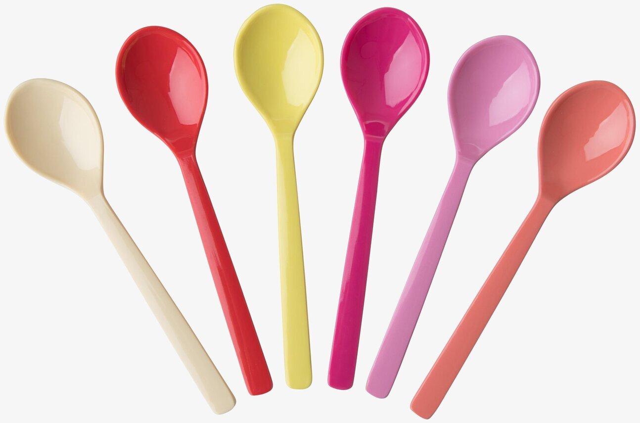 Skedar - Sunny Colors från Rice i olika livfulla färger