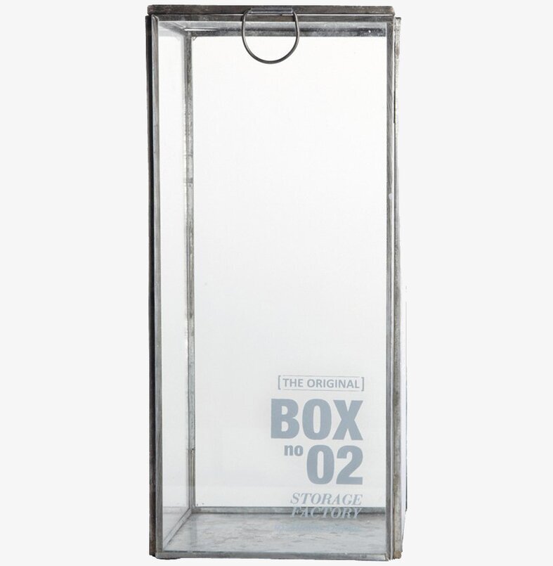 Storage Box Original No 2 från House Doctor i glas och metall