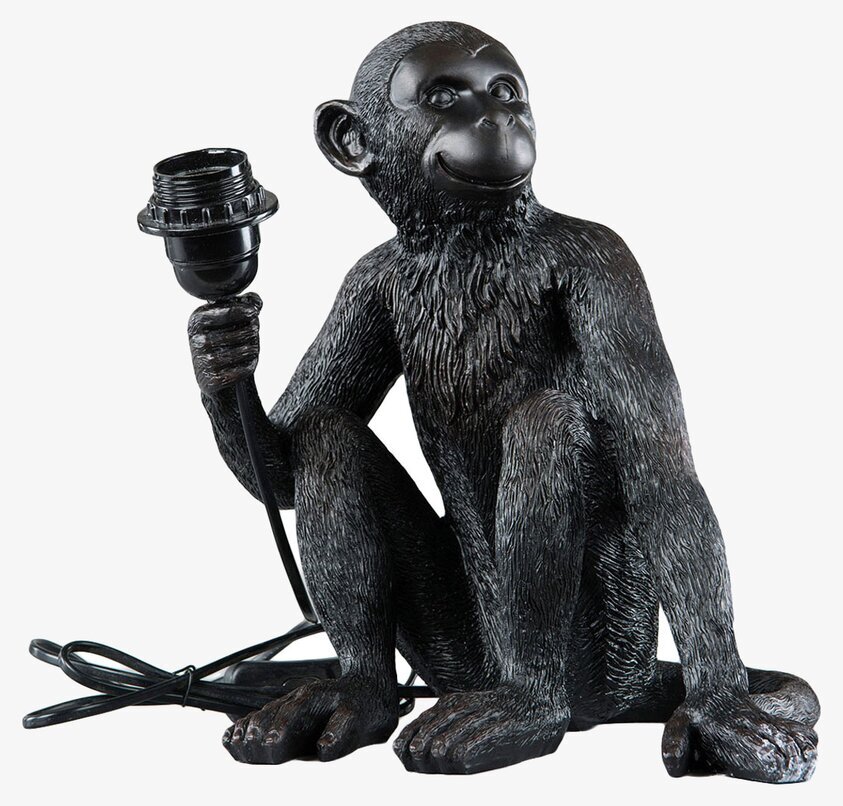 Lampa Apa Svart från A Lot Decoration i detaljrik design