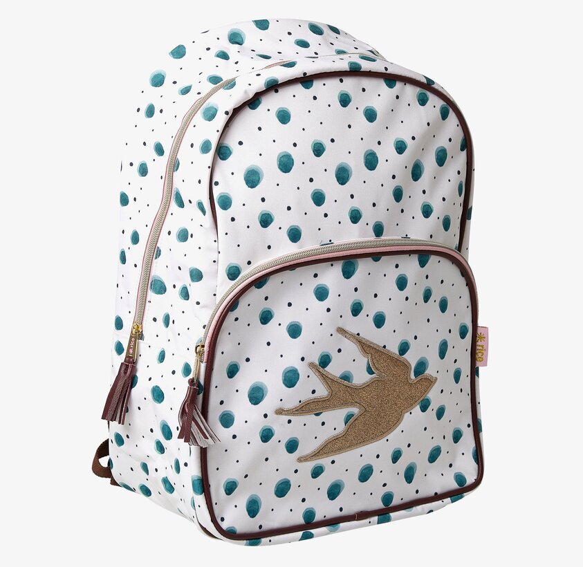 Ryggsäck Watercolor Splash Print från Rice med färgglatt mönster