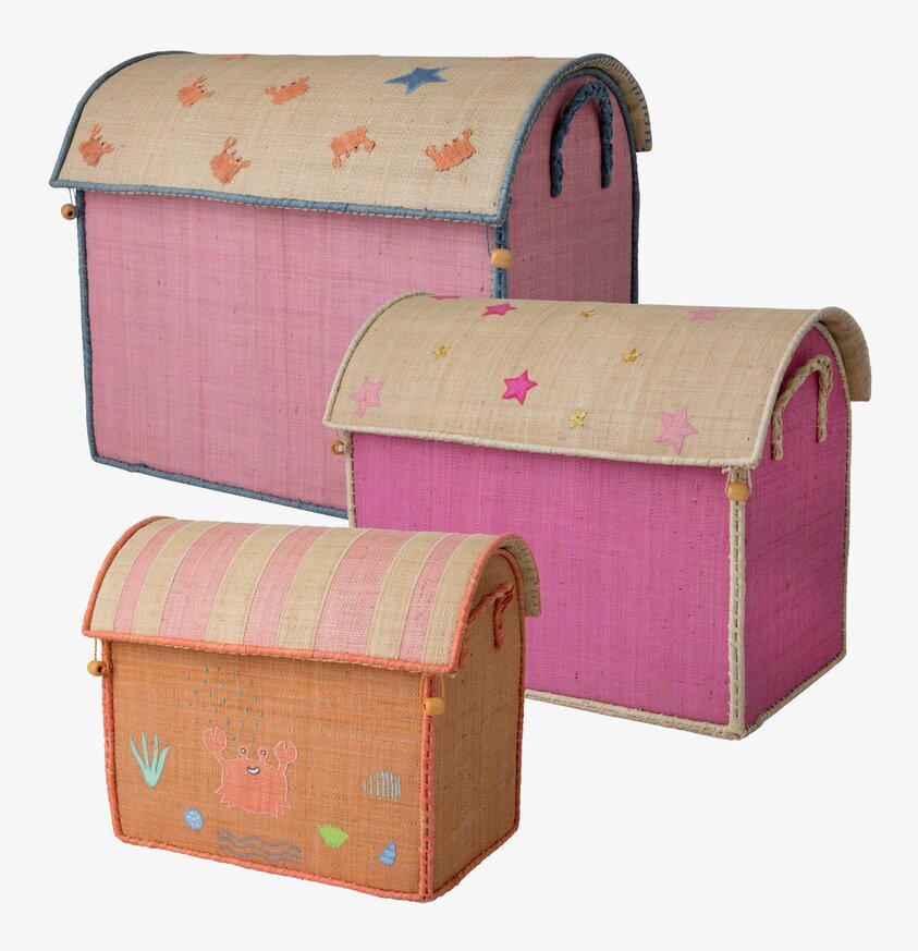 Förvaringskorg Fairytale Theme från Rice i olika storlekar