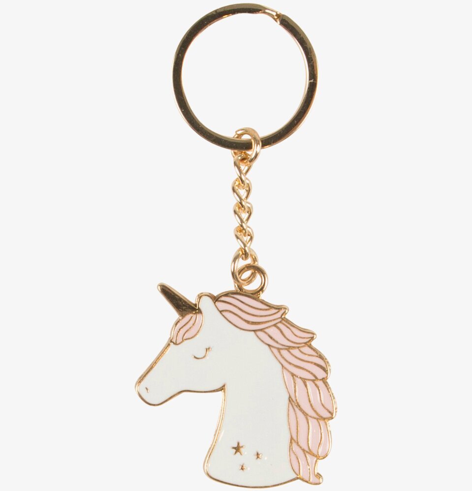 Nyckelring Rainbow Unicorn från Sass & Belle i emalj