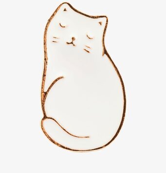 Pin - Cutie Cat från Sass & Belle, minimalistisk kattbrosch