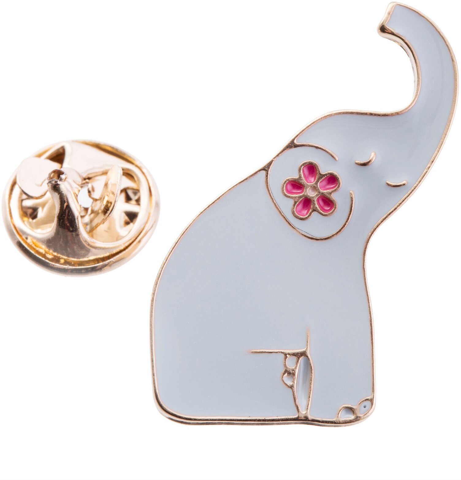 Pin - Mandala Elephant från Sass & Belle i emalj och metall