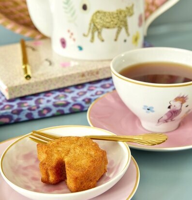 Tekanna Wild Leopard Print från Rice med matchande tillbehör