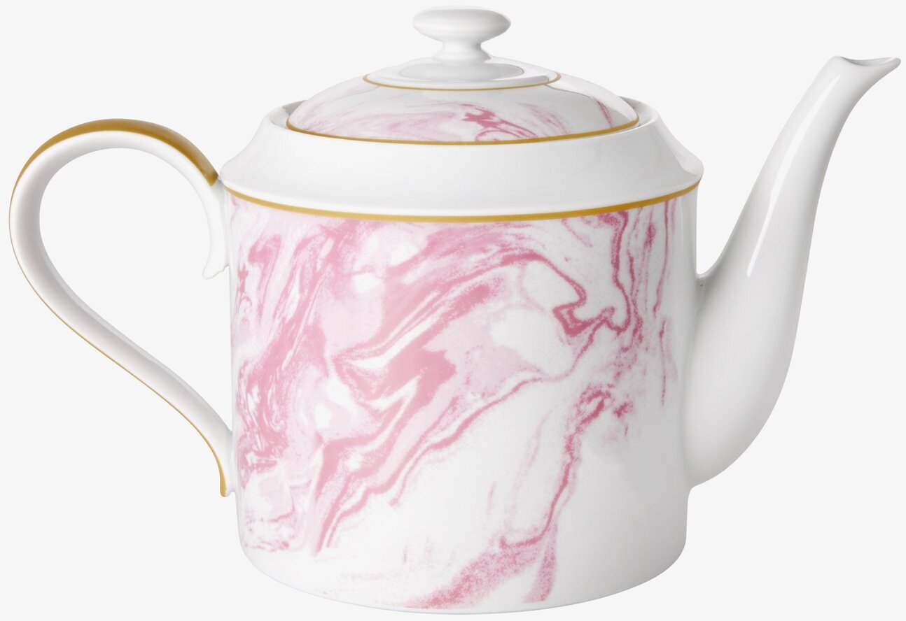 Tekanna Marble Print från Rice med marmorerat mönster