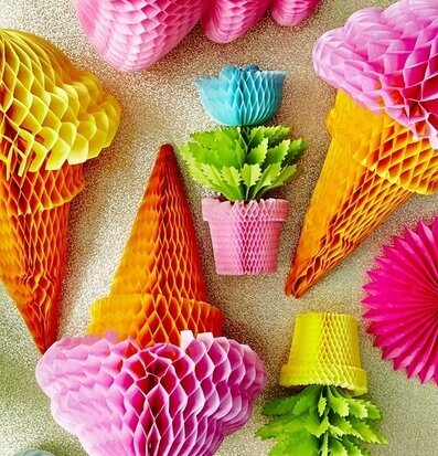 Honeycomb Ice Cream från Rice i färgglad, lekfull miljö