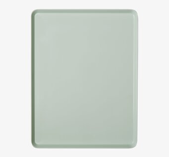 Serveringsbricka från Rice i mintgrön nyans, rektangulär form