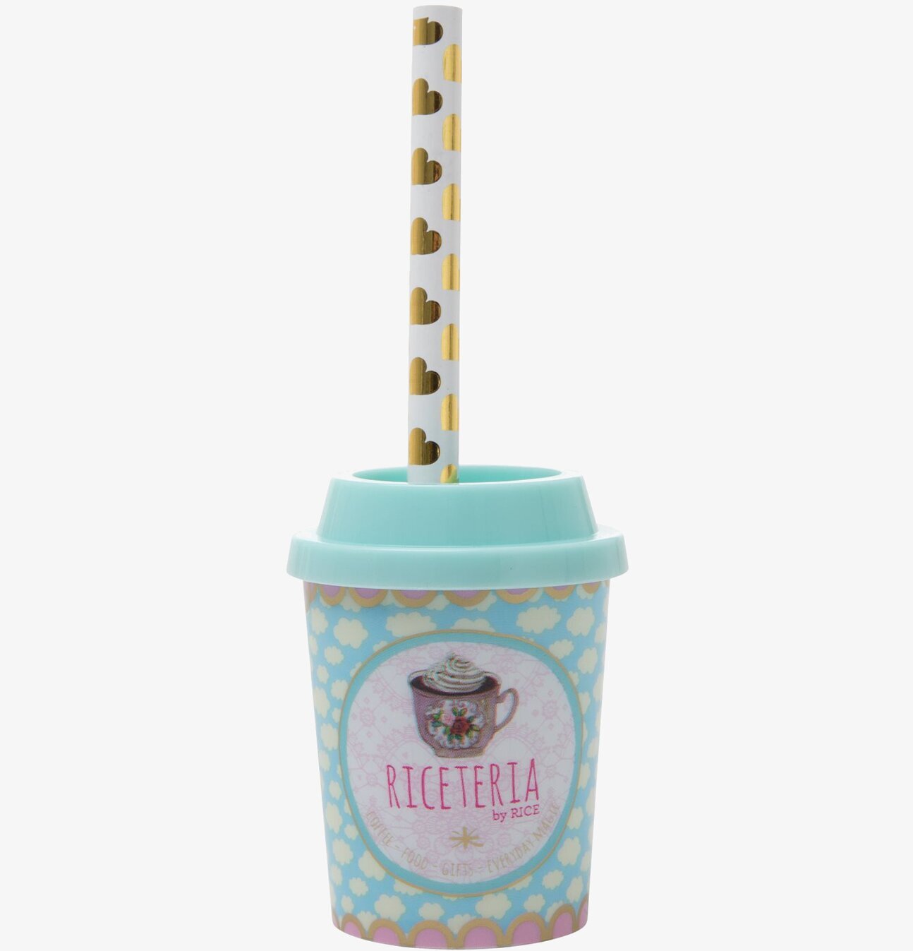 Pennvässare Inkl Penna från Rice med färgglad koppdesign