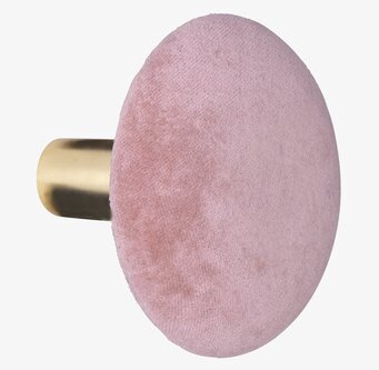 Knopp Sammet Magnolia L från Cozy Living, rosa sammet