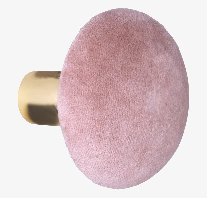 Knopp Sammet Magnolia M från Cozy Living i magnoliafärg