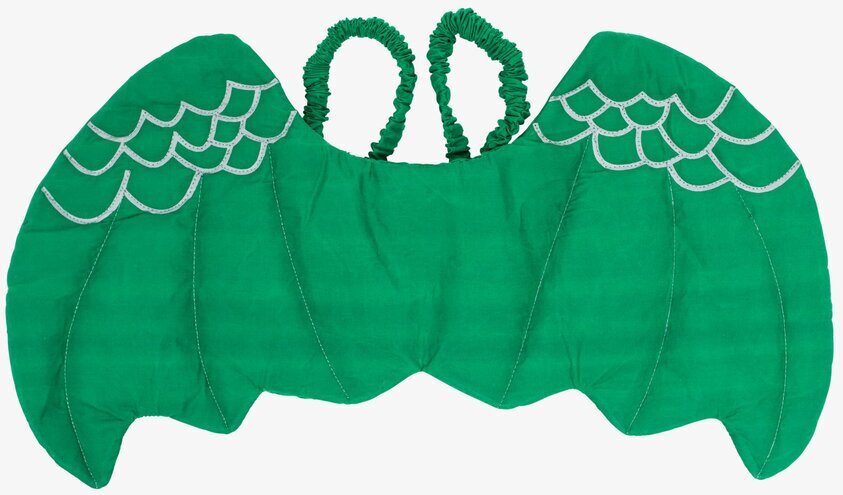 Drakvingar från Rice i grön färg med broderade detaljer