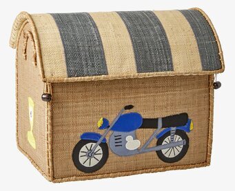 Förvaringshus Racing från Rice med motorcykel och pokalmotiv