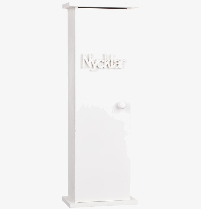 Nyckelskåp Vit från Different Design med minimalistisk stil