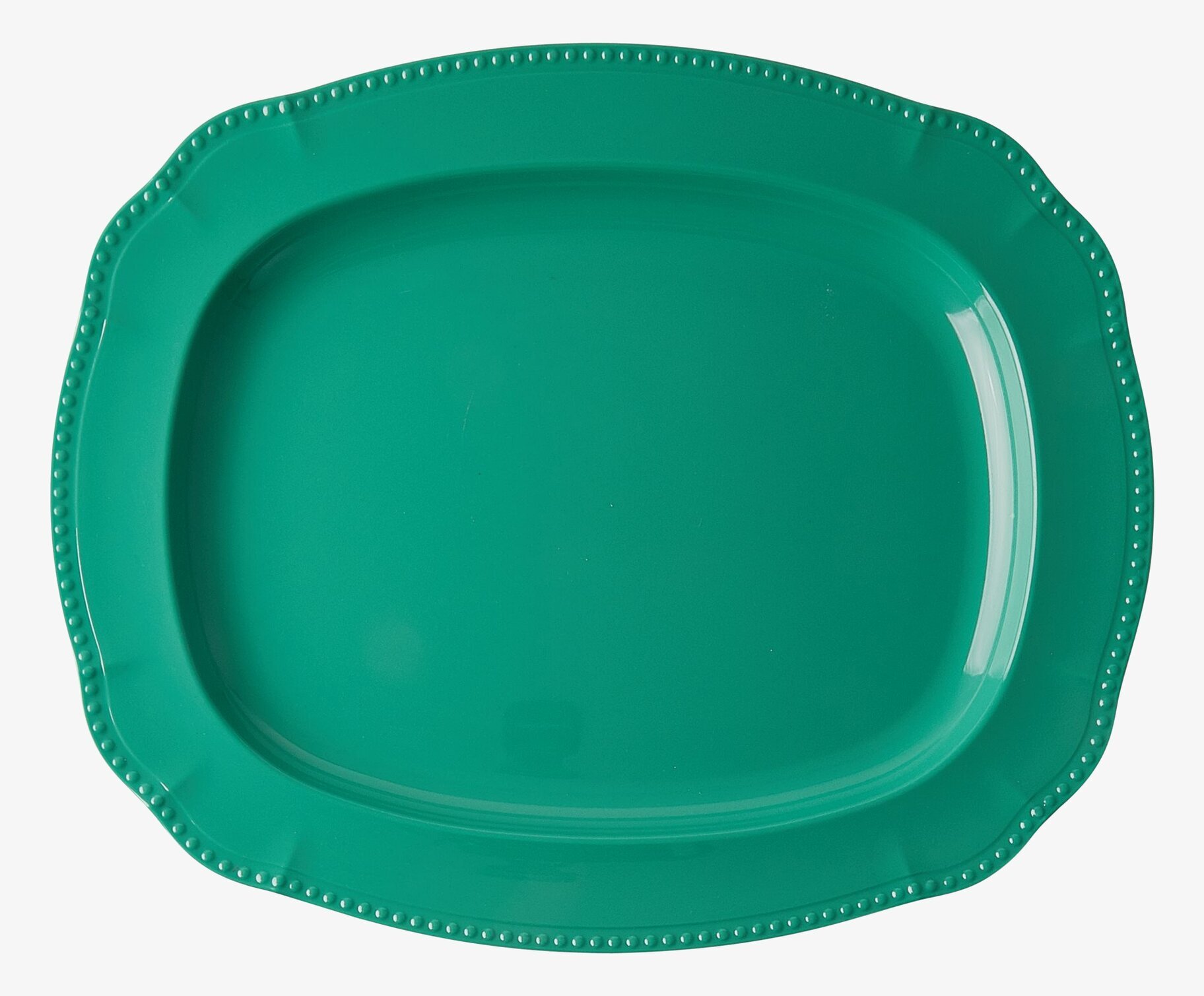 Serveringsbricka Grön från Rice på vit bakgrund