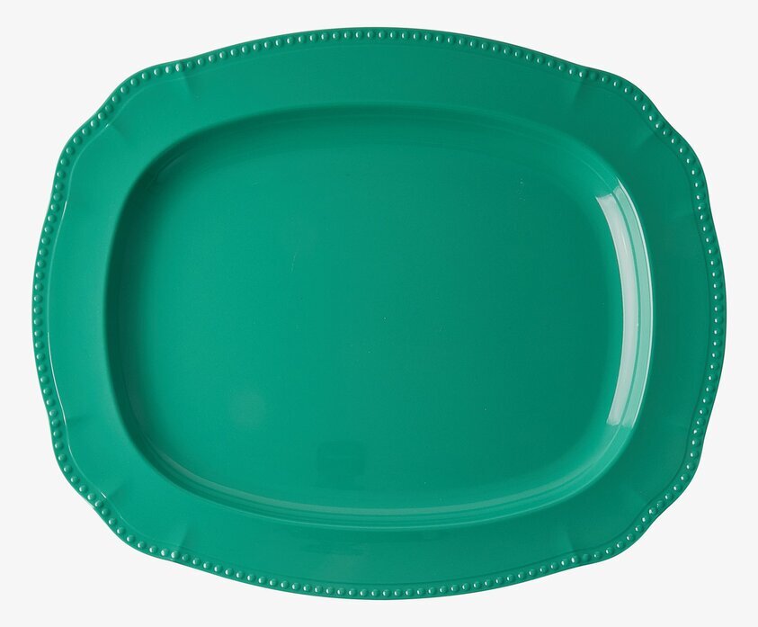 Serveringsbricka Grön från Rice på vit bakgrund