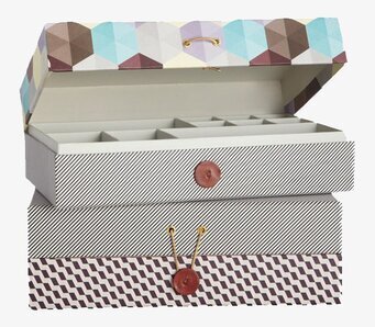 Jewelry Box Geometric från House Doctor med geometrisk design