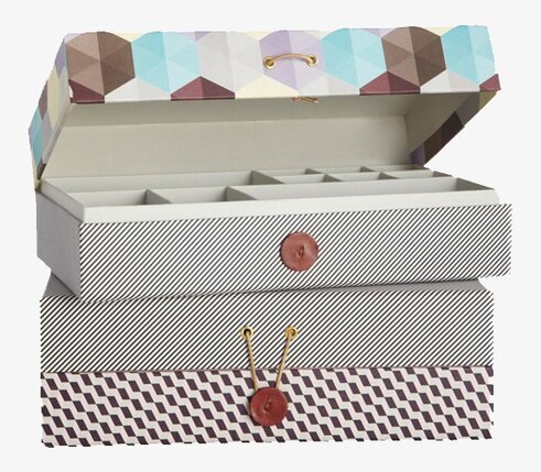 Jewelry Box Geometric från House Doctor med geometrisk design