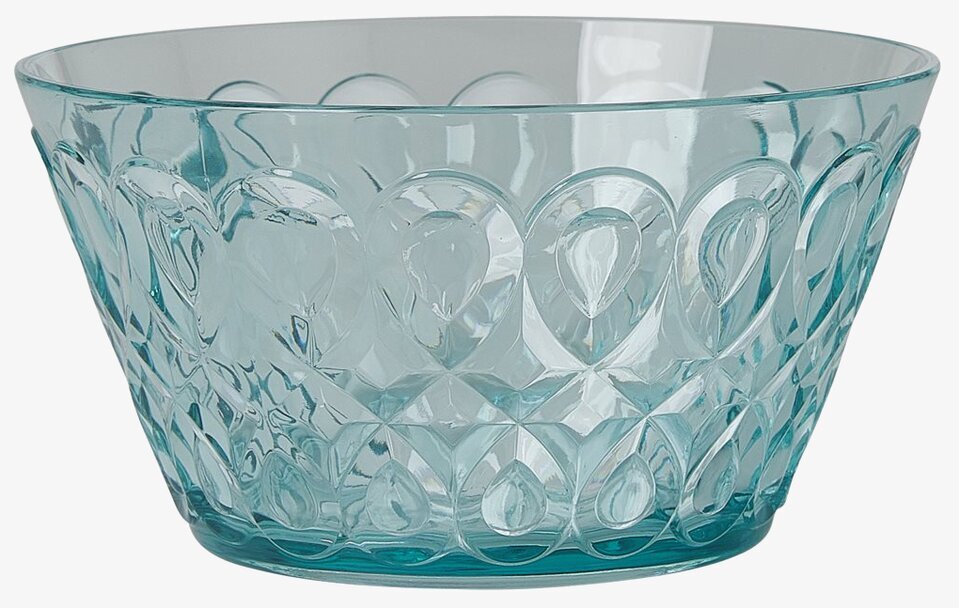 Skål Swirly Mint från Rice med mintfärgad nyans och mönster