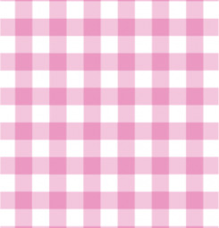 Disktrasa Ruta Rosa från La Shelf med rosa och vita rutor