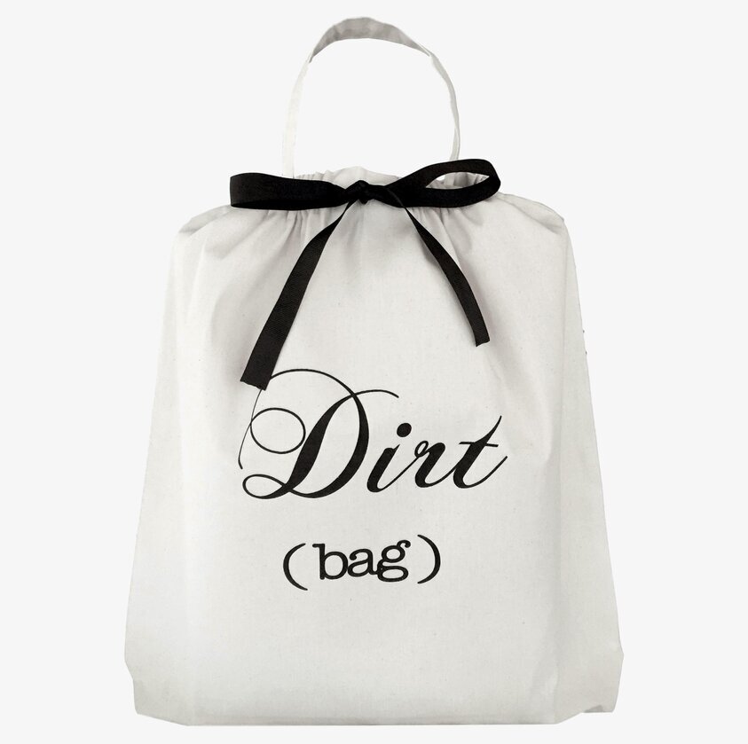 Förvaringspåse Smutstvätt från Bag All i vit bomullscanvas